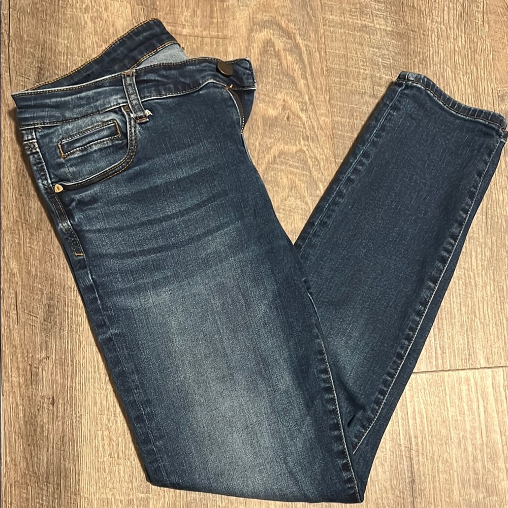 Kut from the Kloth Blue Toothpick Skinny Jeans - Stretch - Like New